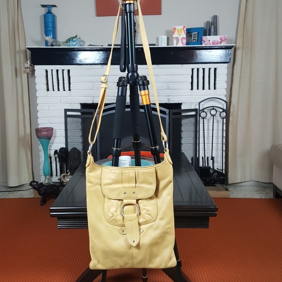 Bo Bo Bags CA Handbags - Bo bo bags maize leather crossbody